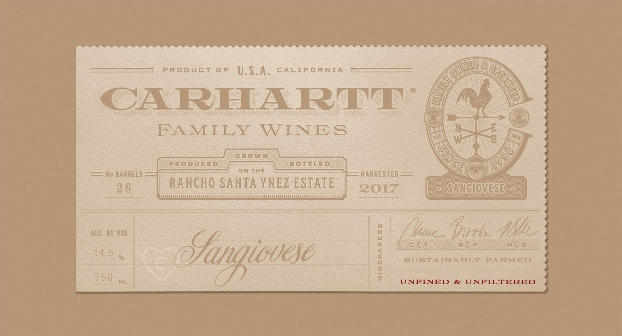 Carhartt Family Wines