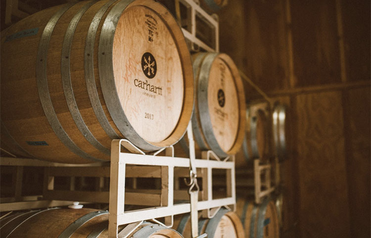 Carhartt Wine Barrels