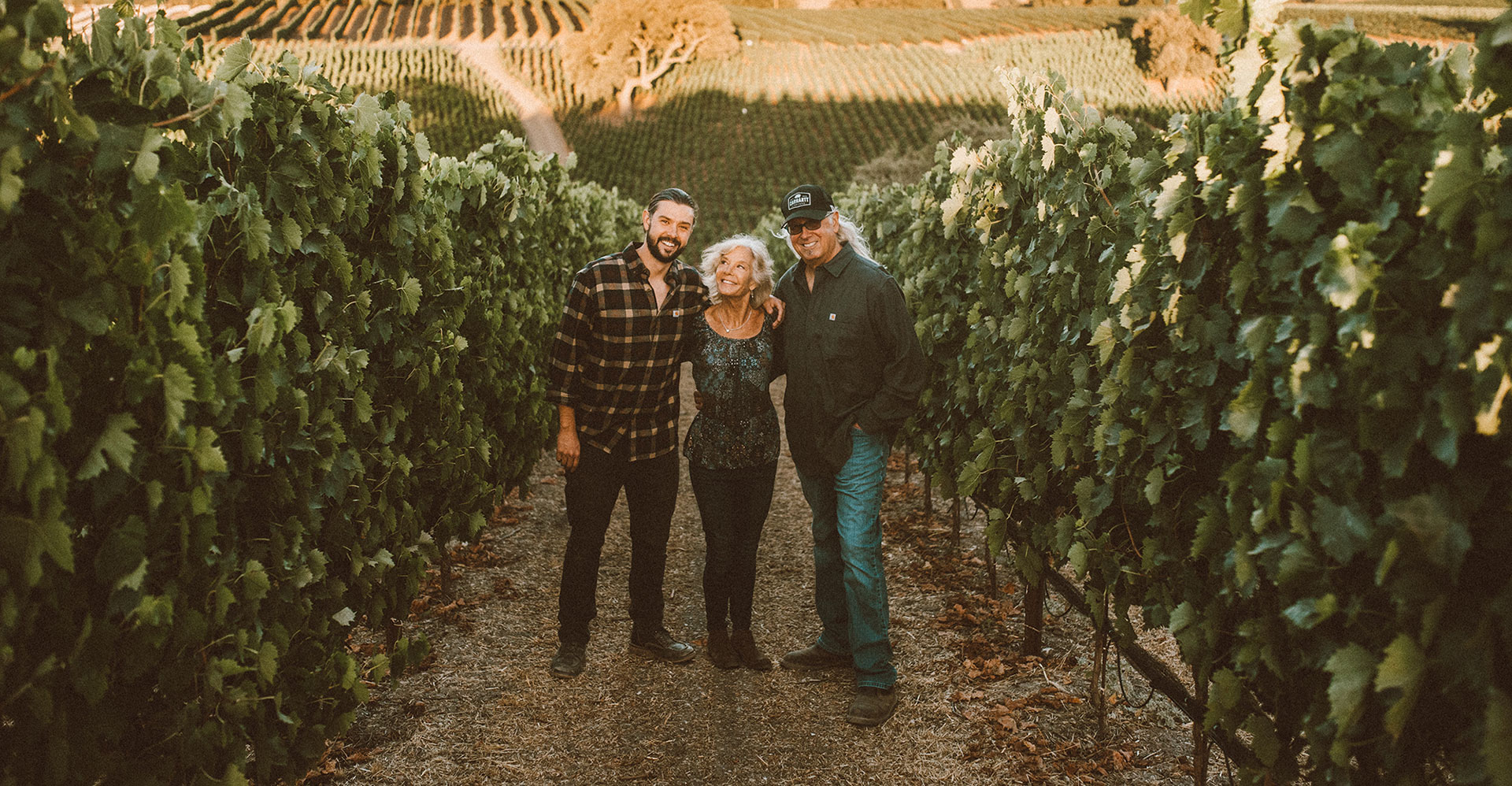 Carhartt Family in the Vineyard