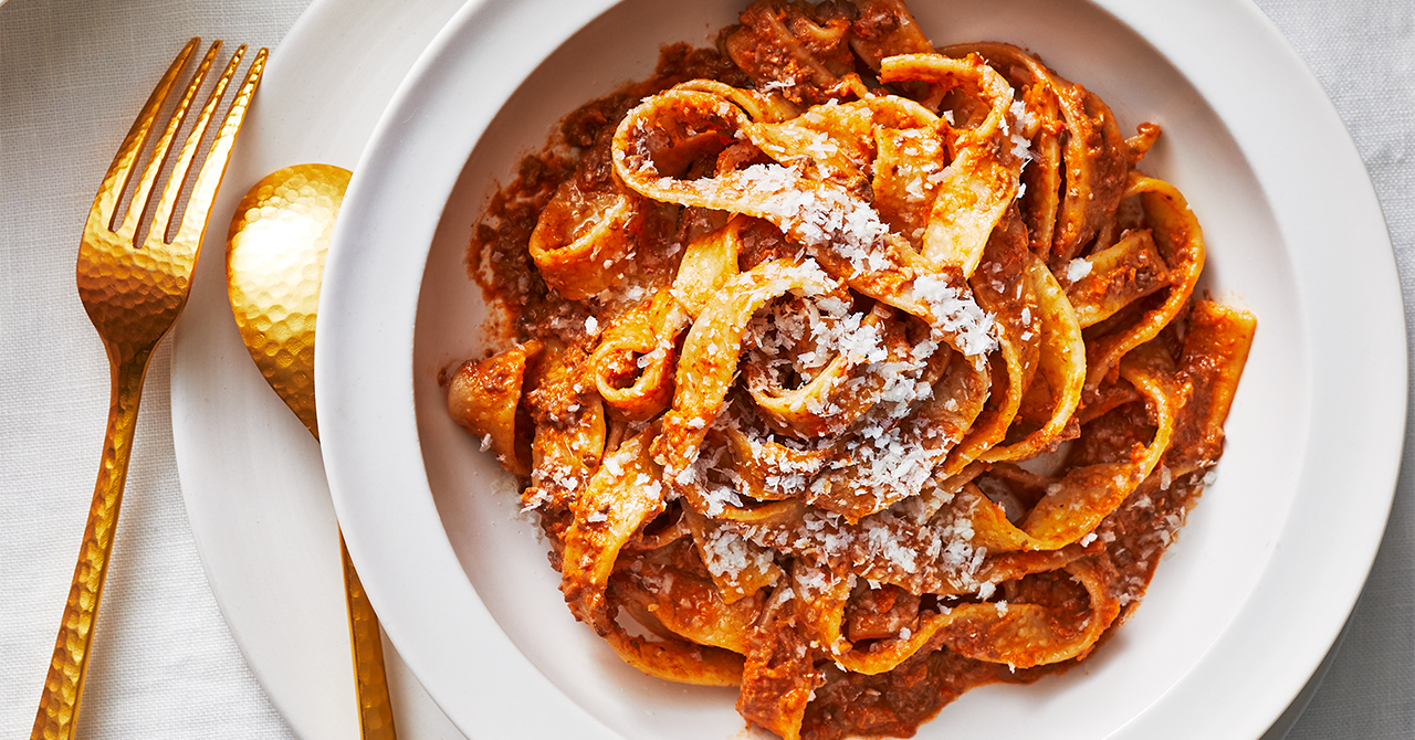 Mushroom Bolognese