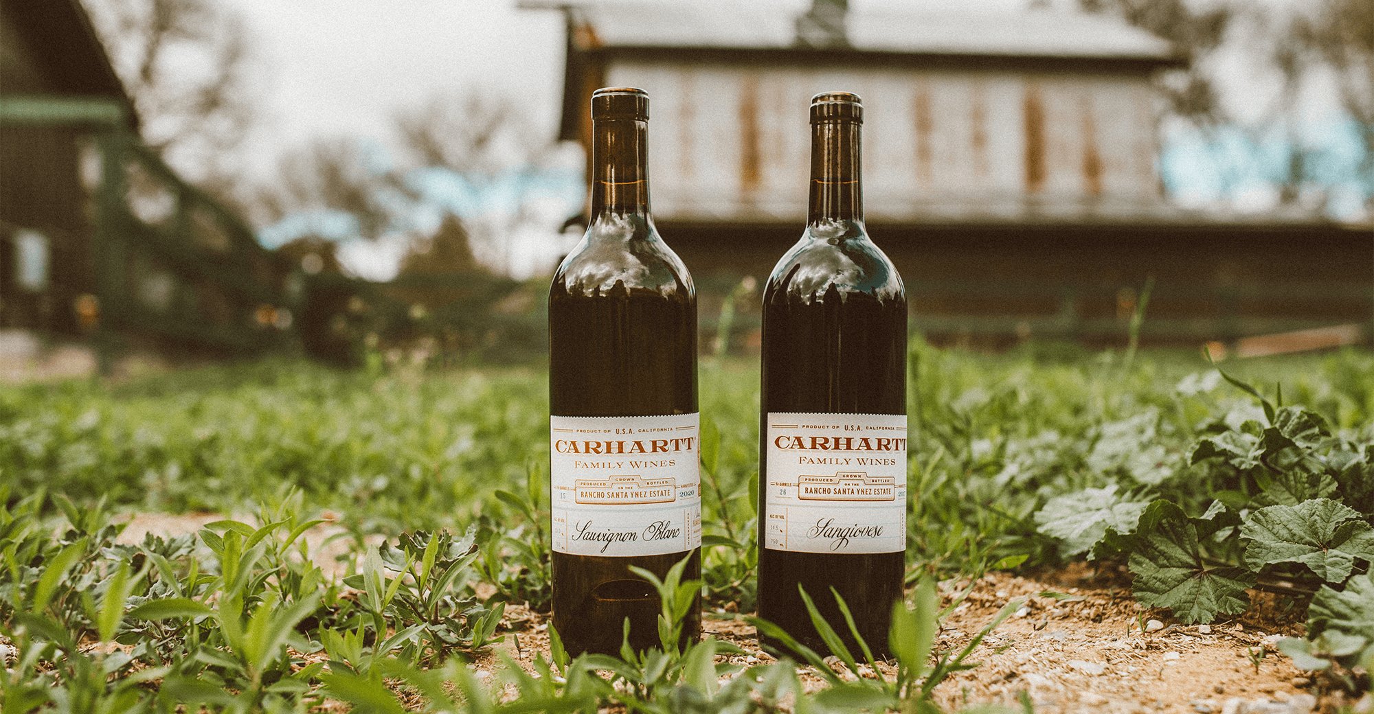 Estate Wines in a Field