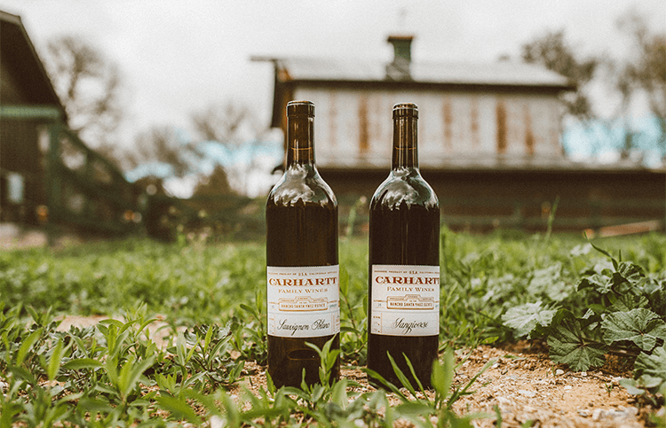 Estate Wines in a Field