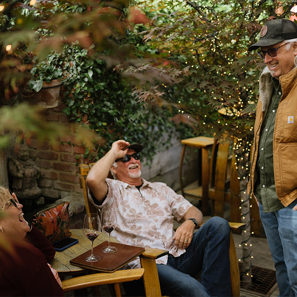 Relaxed Gatherings on the Carhartt Cabin Patio